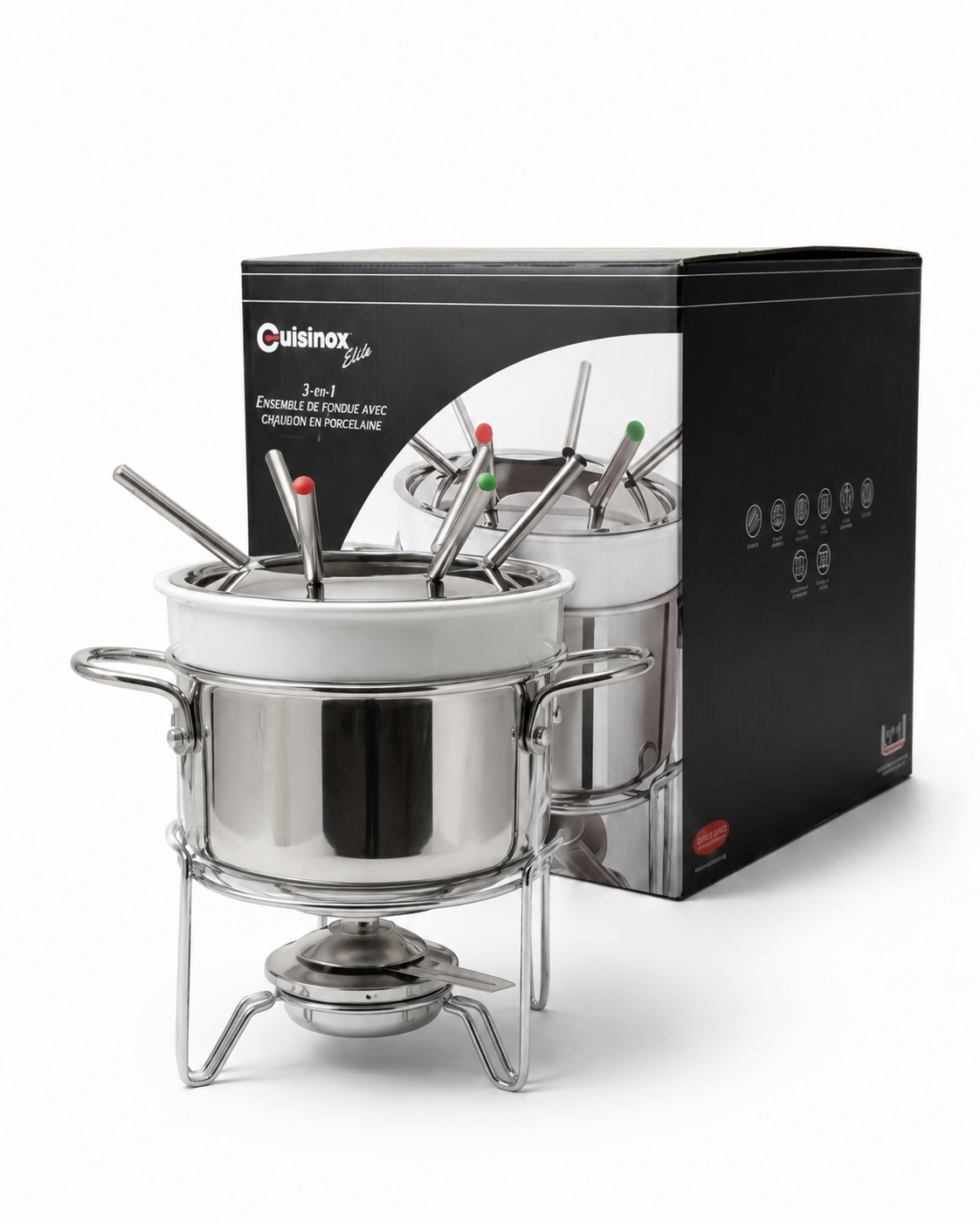Juego de fondue Cuisinox Super Elite de 11 piezas