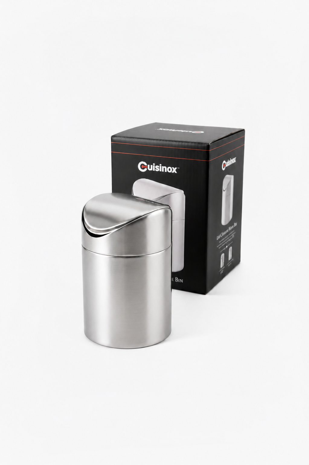 Contenedor de compostaje sobre encimera Cuisinox de acero inoxidable con capacidad de 1,9 litros