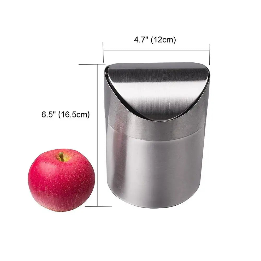 Contenedor de compostaje sobre encimera Cuisinox de acero inoxidable con capacidad de 1,9 litros