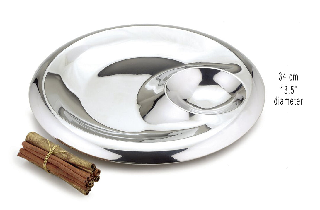 Assiette de frites/légumes et trempettes Cuisinox