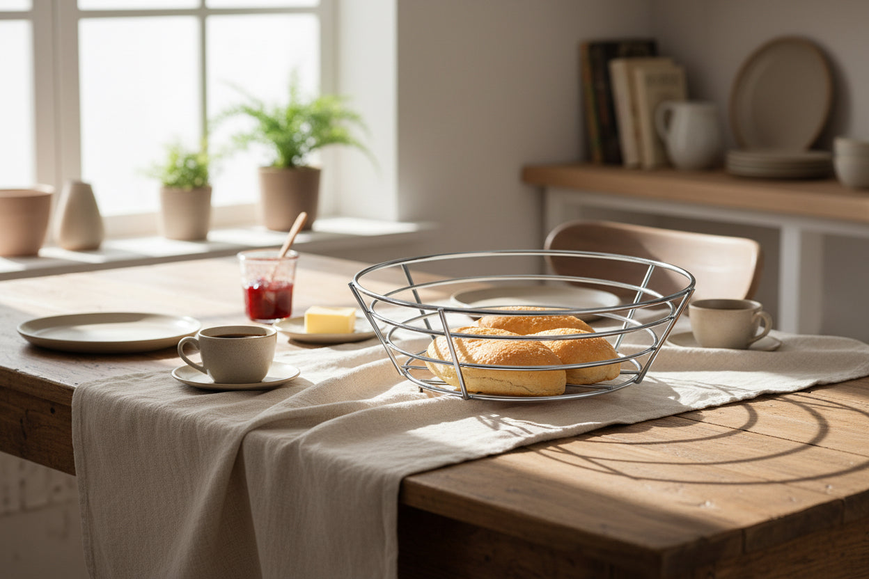 Cesta de pan ovalada Cuisinox