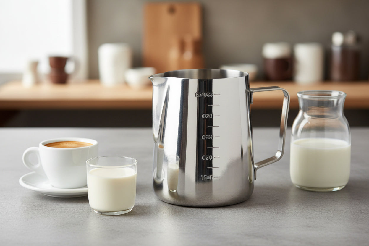 Cuisinox Stainless Steel Measuring Cup/Cappuccino Creamer