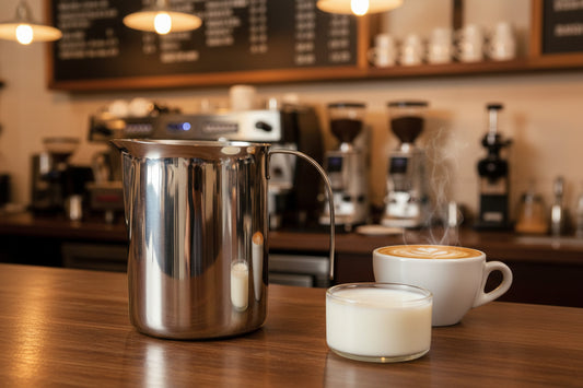 Jarra para espumar leche de acero inoxidable Cuisinox