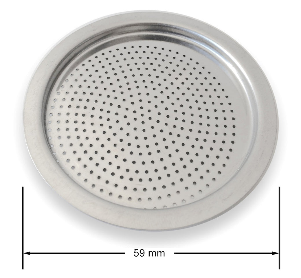 Cuisinox Stainless Steel Filter for 3 & 4 cup Roma, Milano, Altho, Alpha and Bella espresso makers