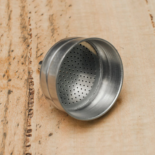 Filtros de embudo de acero inoxidable Cuisinox para cafeteras de espresso Roma, Milano, Alpha y Bella de 3 y 4 tazas