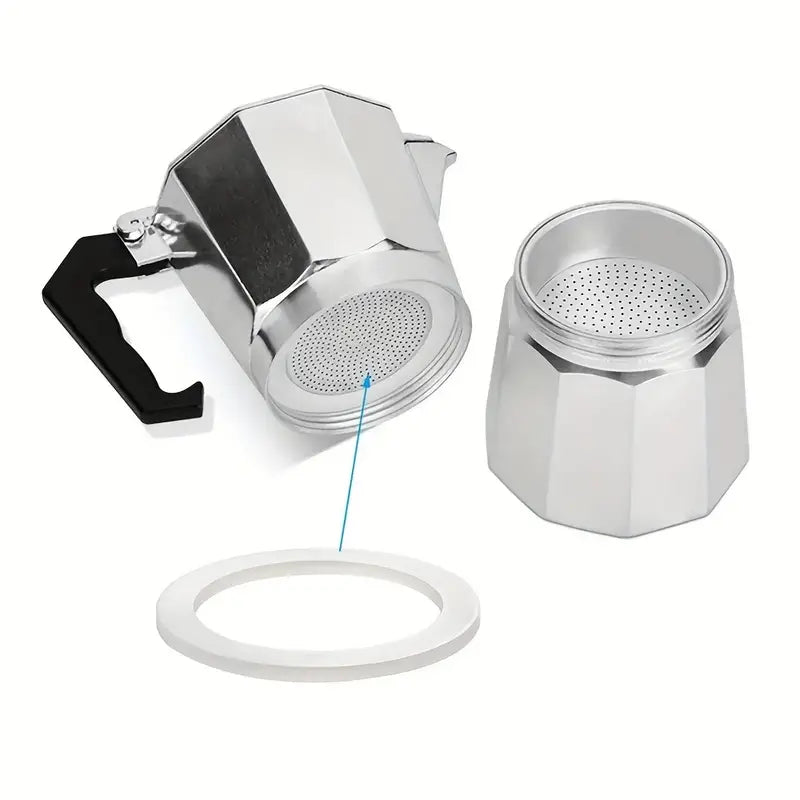Junta de silicona de grado alimenticio para cafetera espresso Moka Bialetti &amp; Cuisinox de 12 tazas