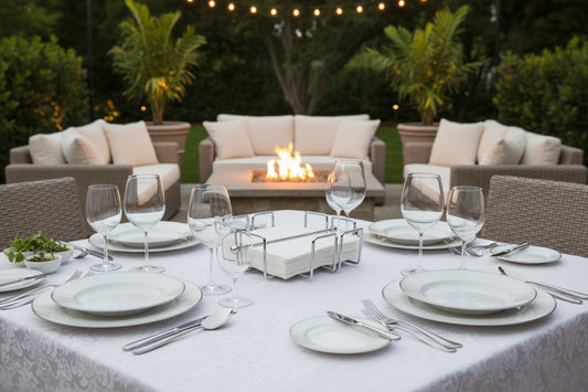 Servilletero para patio exterior Cuisinox