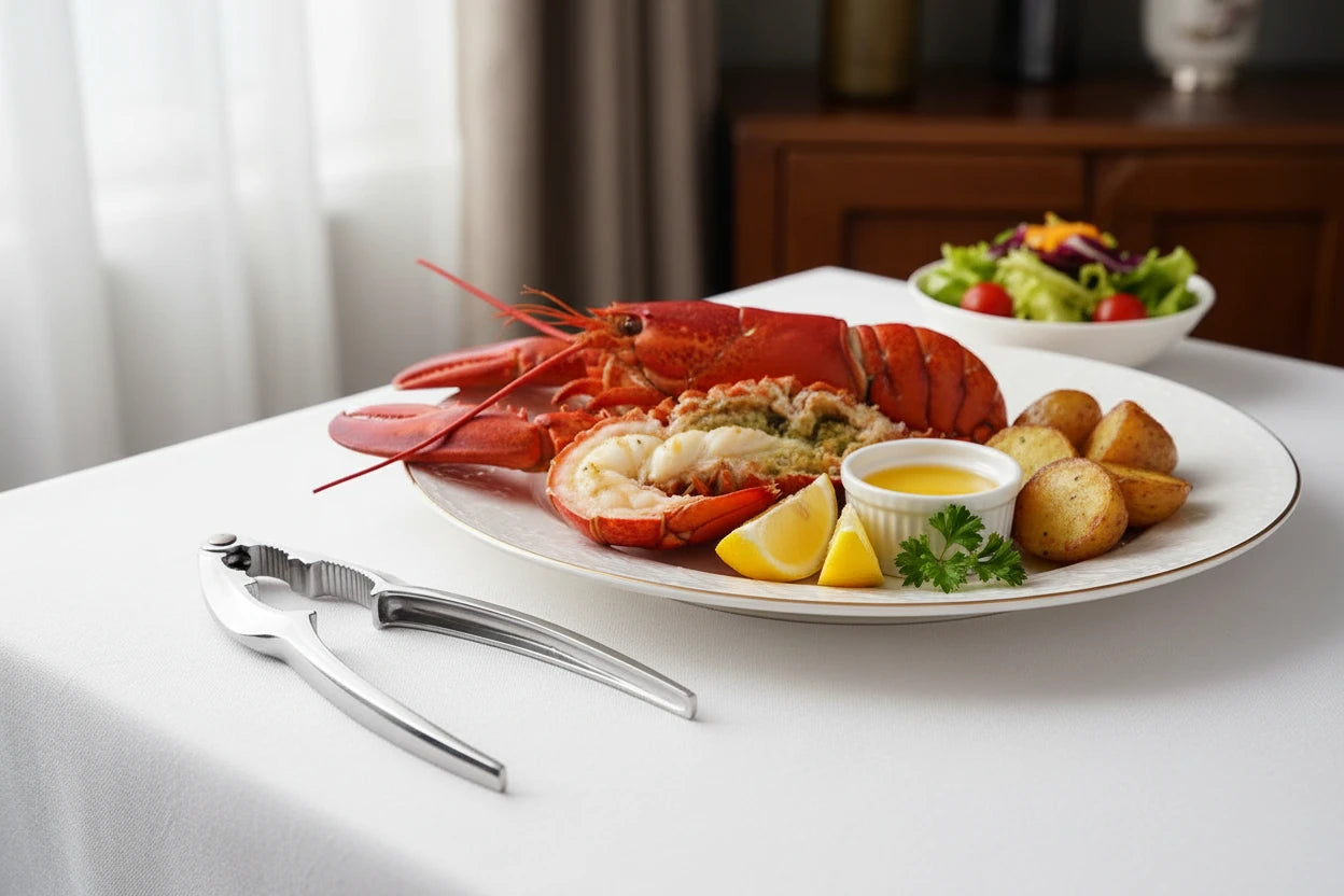 Galleta Cuisinox de nueces y mariscos