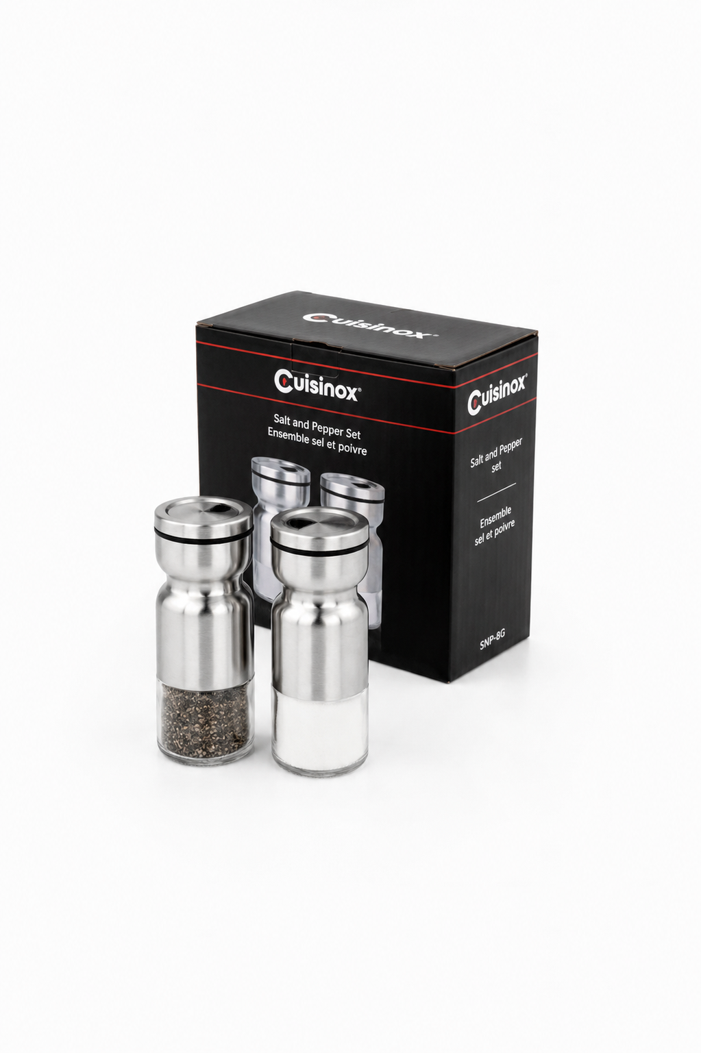 Juego de salero y pimentero Cuisinox 