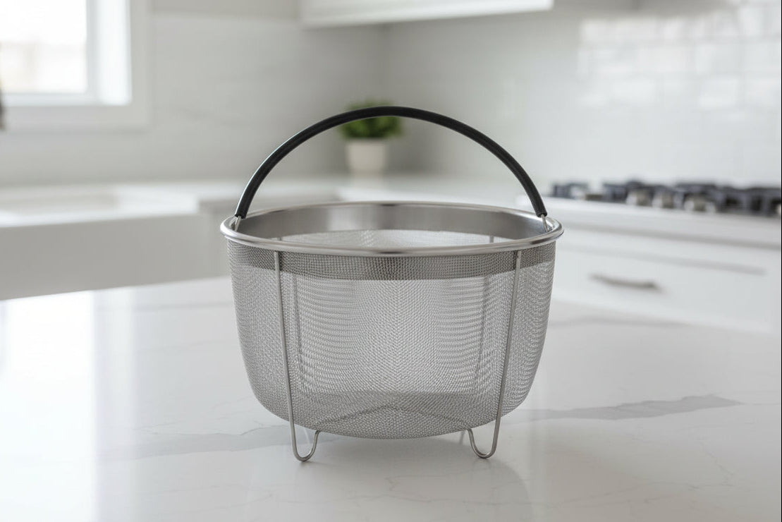 Cesta/colador para cocinar al vapor Cuisinox