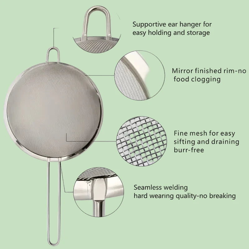 Colador de malla de alambre Cuisinox 