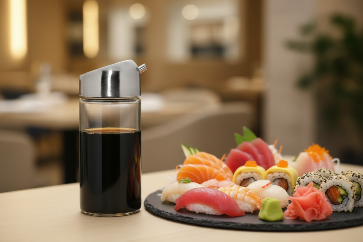 Botella Dispensadora De Soja Cuisinox