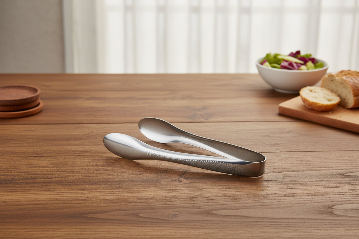 Cuisinox Serving Tongs (Hand-Hammered Finish)