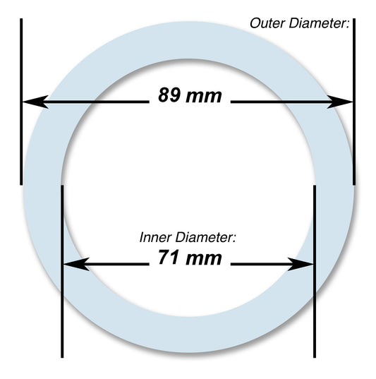 Junta de silicona de grado alimenticio para cafetera espresso Moka Bialetti &amp; Cuisinox de 12 tazas