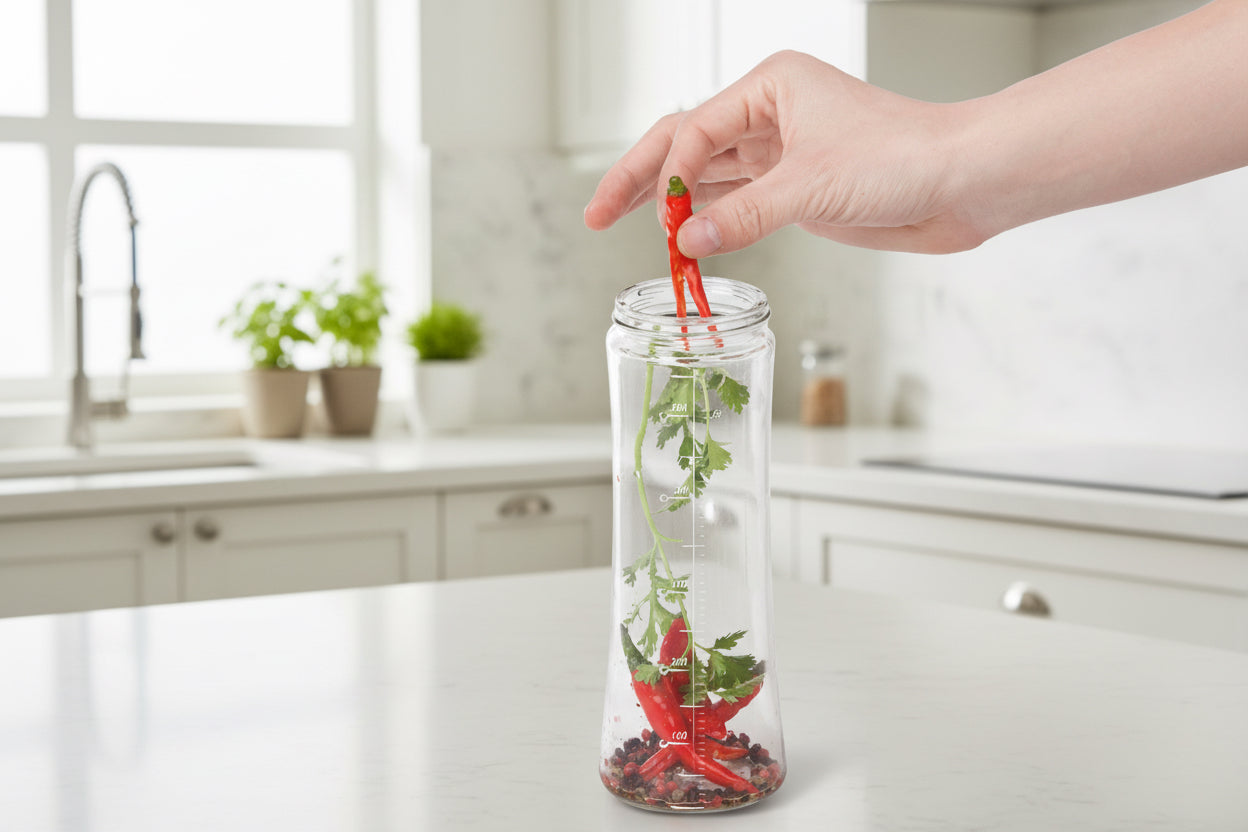 Botella de infusión de hierbas Cuisinox