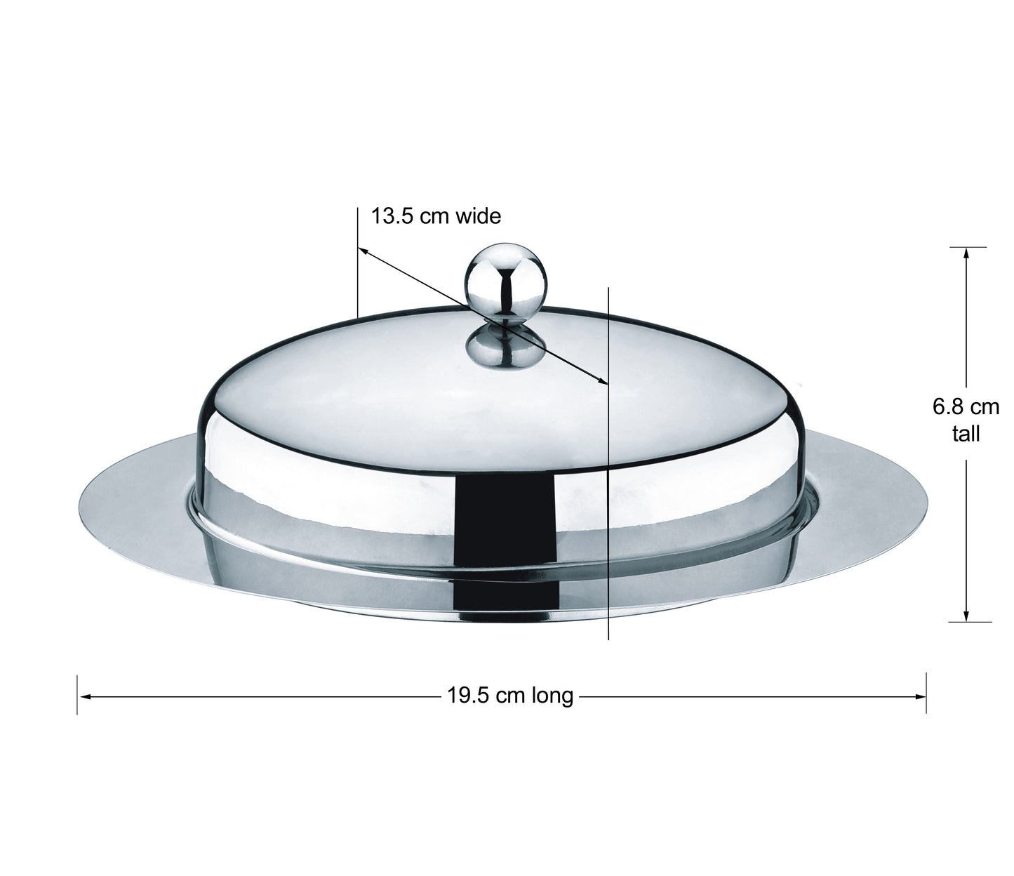 Mantequillera de acero inoxidable Cuisinox