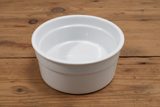 Inserto para fondue Cuisinox en porcelana blanca (cabe en una cacerola de 7" de diámetro)