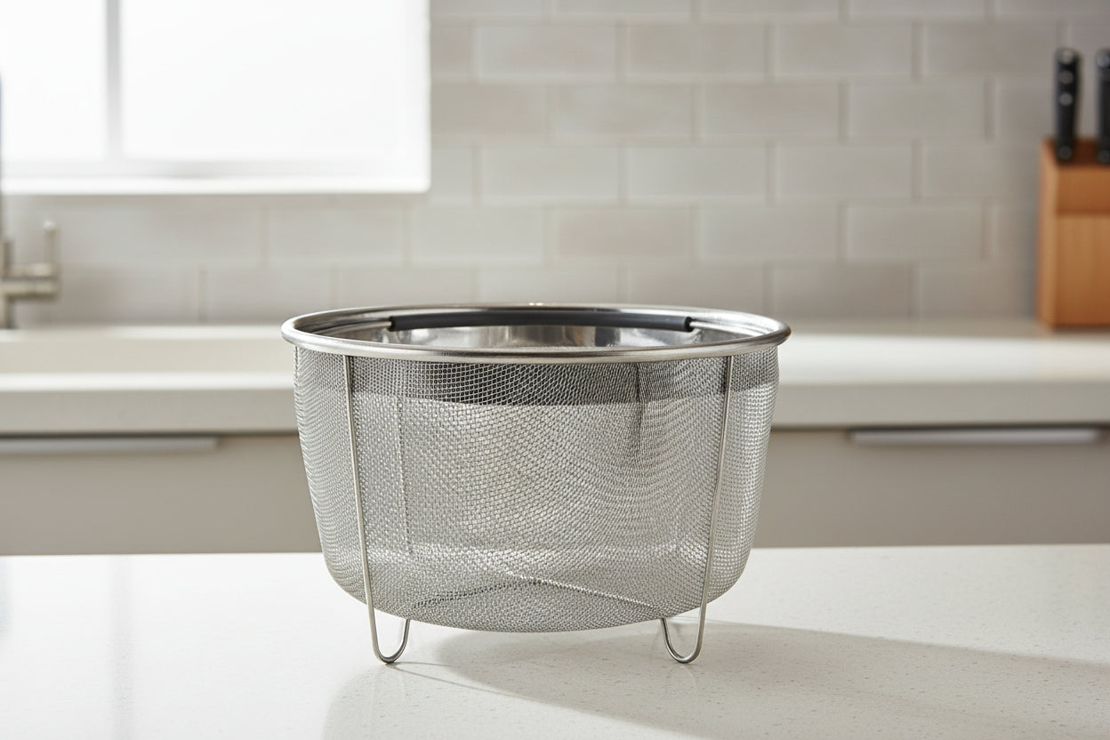 Cesta/colador para cocinar al vapor Cuisinox